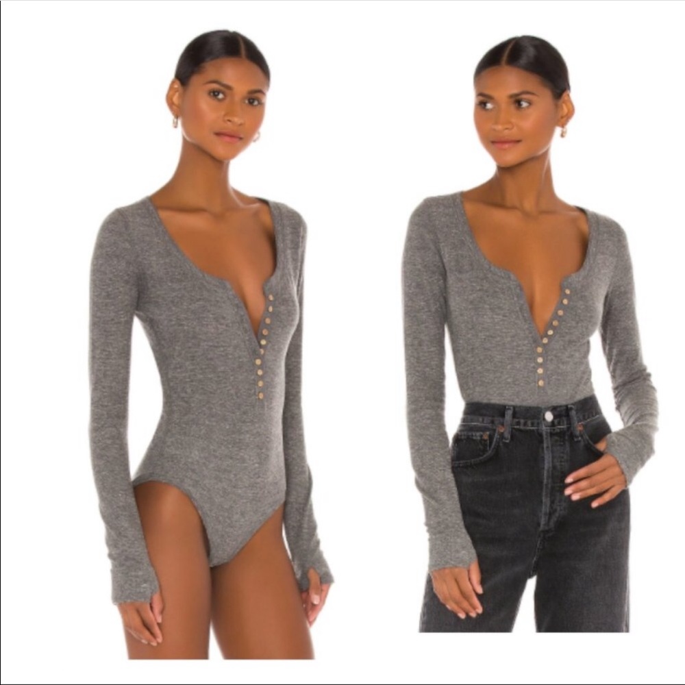 NWOT Free People Intimately Dylan Thermal Bodysuit